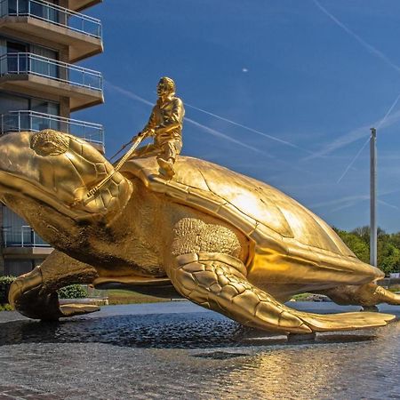 Apartmán Penthousestudio Gaudi Met Zonneterras En Zicht Op Zee Nieuwpoort Exteriér fotografie